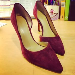 Burgundy Ann Taylor Pumps